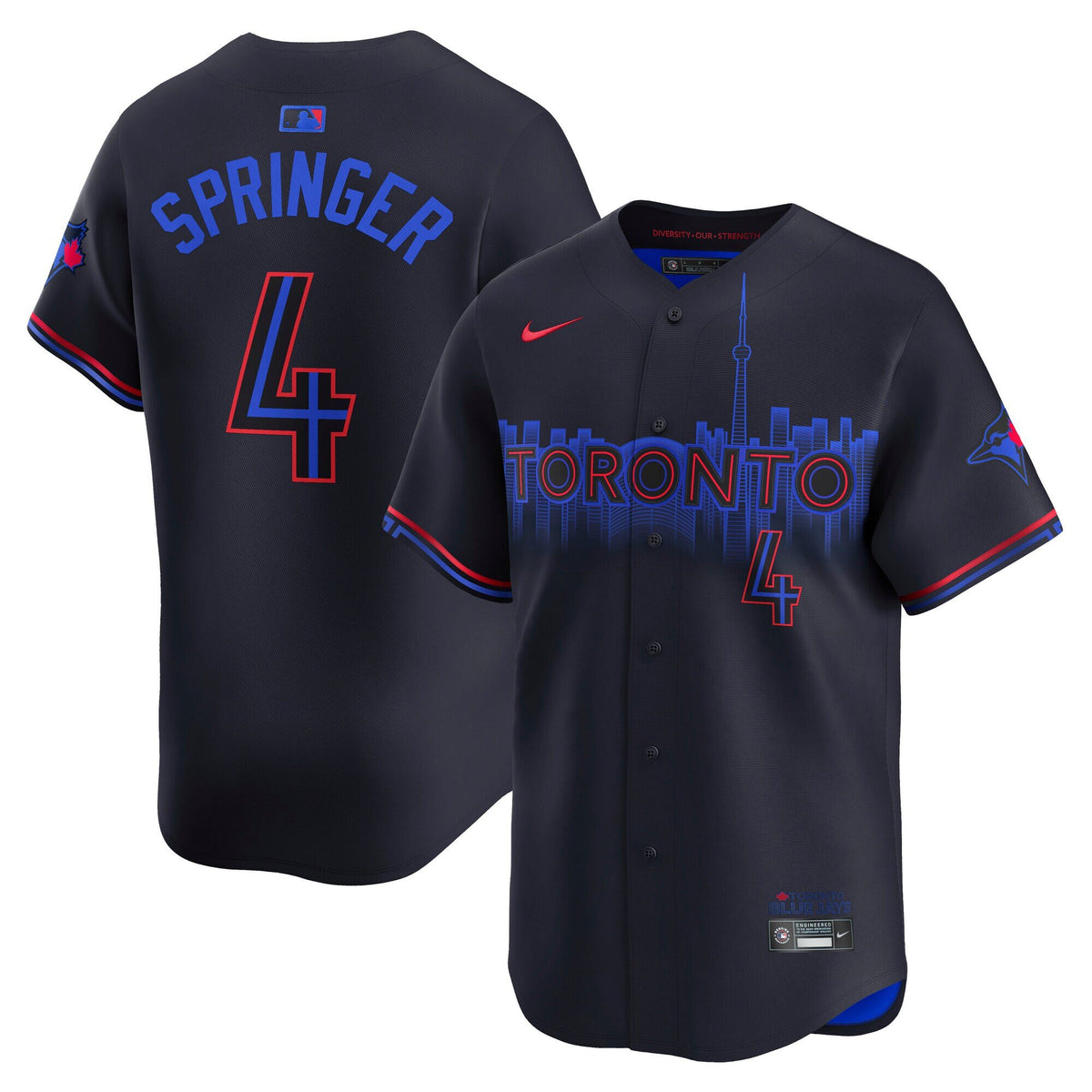 Men's Toronto Blue Jays 2025 Vapor Premier Limited Jersey - All Stitched