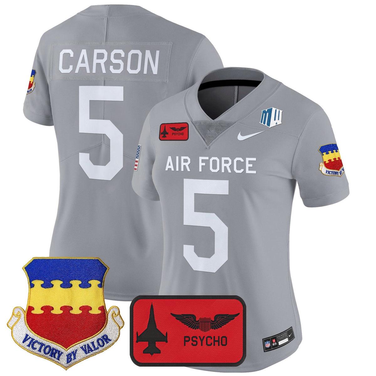 Women's Air Force Falcons 2025 'Air Power Legacy Series' Vapor Limited Jersey - All Stitched