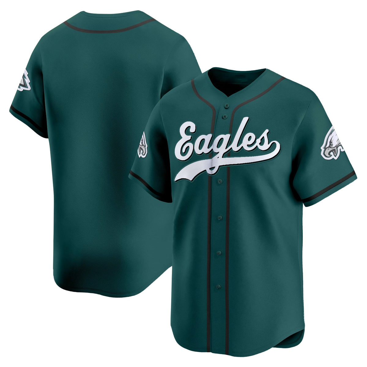 Men's Philadelphia Eagles 2025 Vapor Baseball Jersey - All Stitched