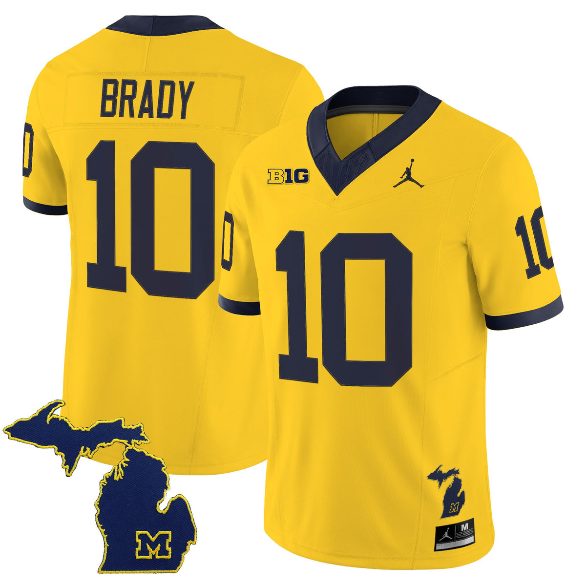 Men's Michigan Wolverines 2025 Vapor Limited Jersey V2 - All Stitched