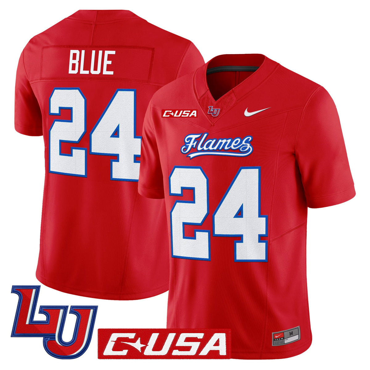 Men's Liberty Flames 2025 Vapor Limited Jersey - All Stitched