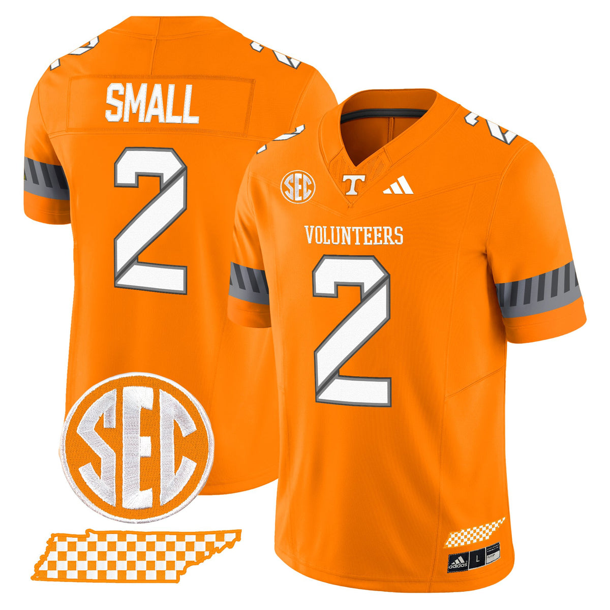 Men's Tennessee Volunteers 2025 'Smokey Grey Series' Vapor Limited Jersey V3 - All Stitched