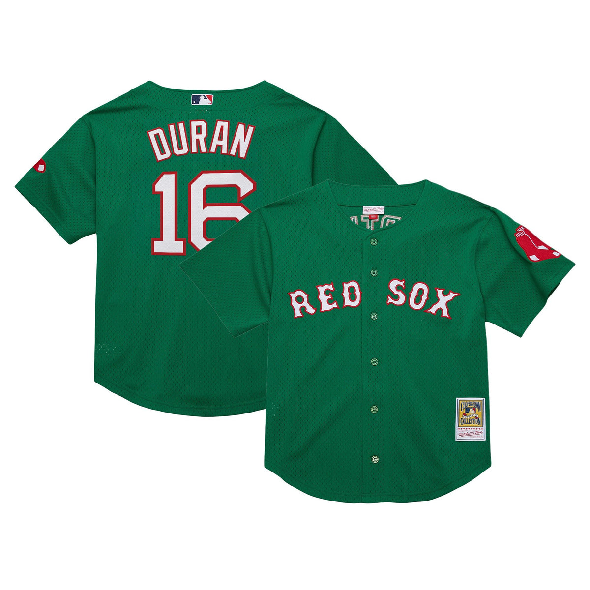 Men's Boston Red Sox Throwback Jersey - Cooperstown Collection - All Stitched