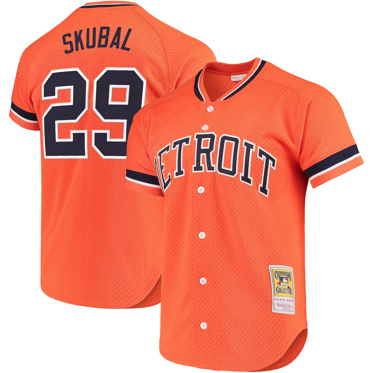 Men's Detroit Tigers Throwback Jersey - Cooperstown Collection - All Stitched