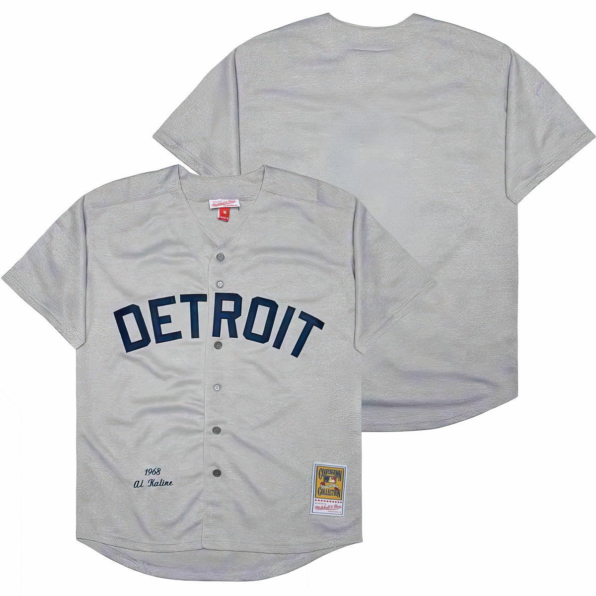 Men's Detroit Tigers Throwback Jersey - Cooperstown Collection - All Stitched