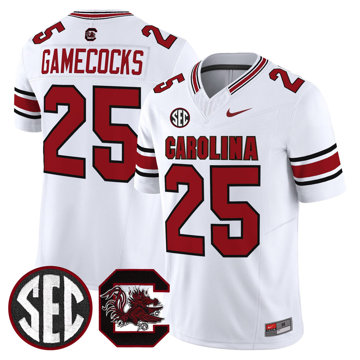 Men's South Carolina Gamecocks 'Rebrand 2026' Vapor Limited Jersey - All Stitched