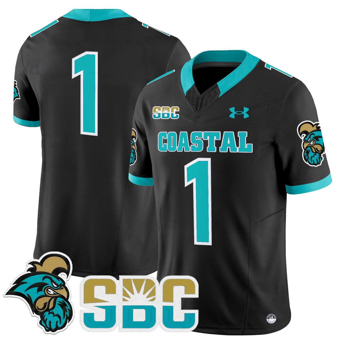 Men's Coastal Carolina Chanticleers 2025 Vapor Limited Jersey - All Stitched