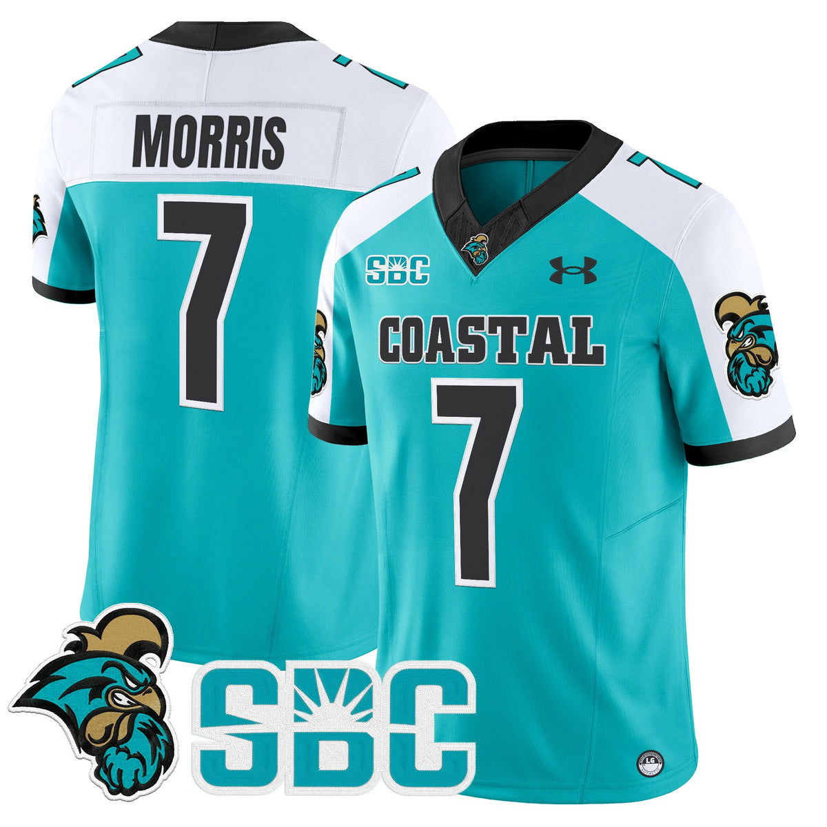 Men's Coastal Carolina Chanticleers 2025 Vapor Limited Jersey - All Stitched