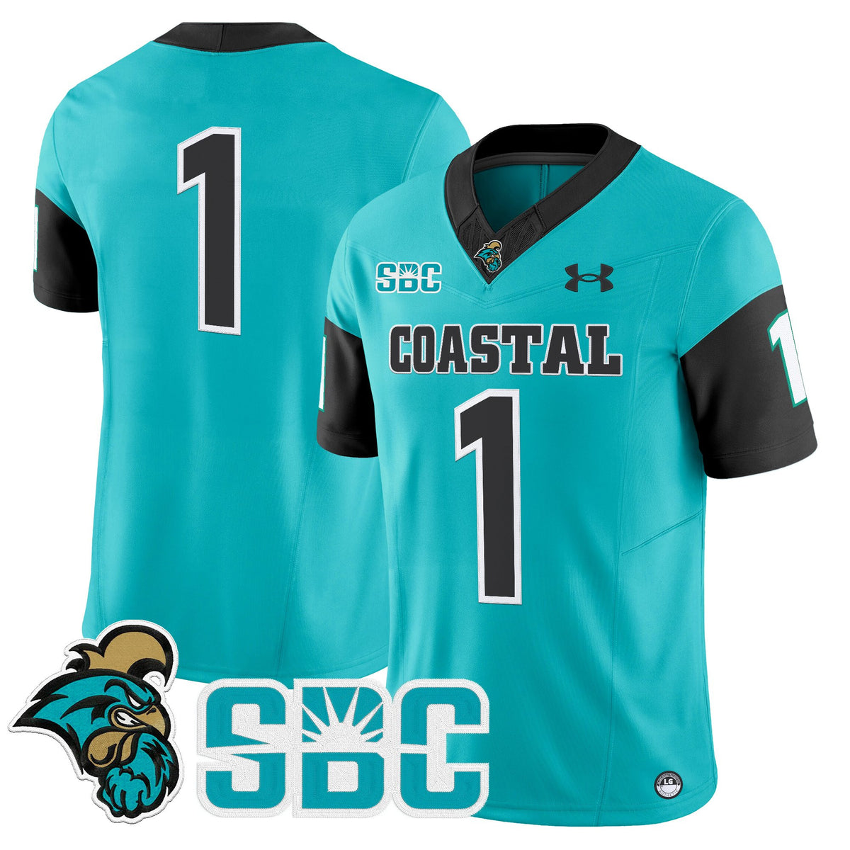 Men's Coastal Carolina Chanticleers 2025 Vapor Limited Jersey - All Stitched