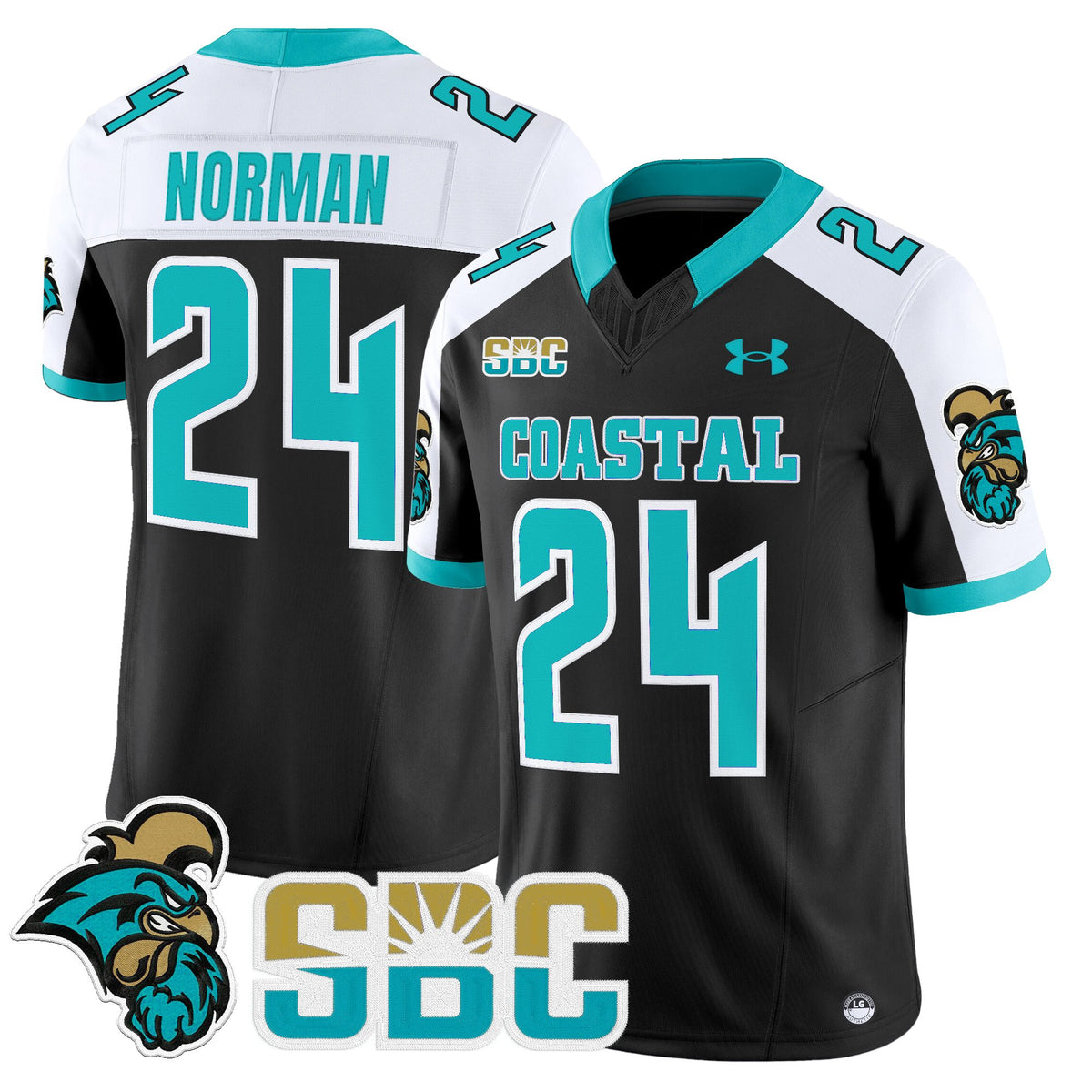 Men's Coastal Carolina Chanticleers 2025 Vapor Limited Jersey - All Stitched