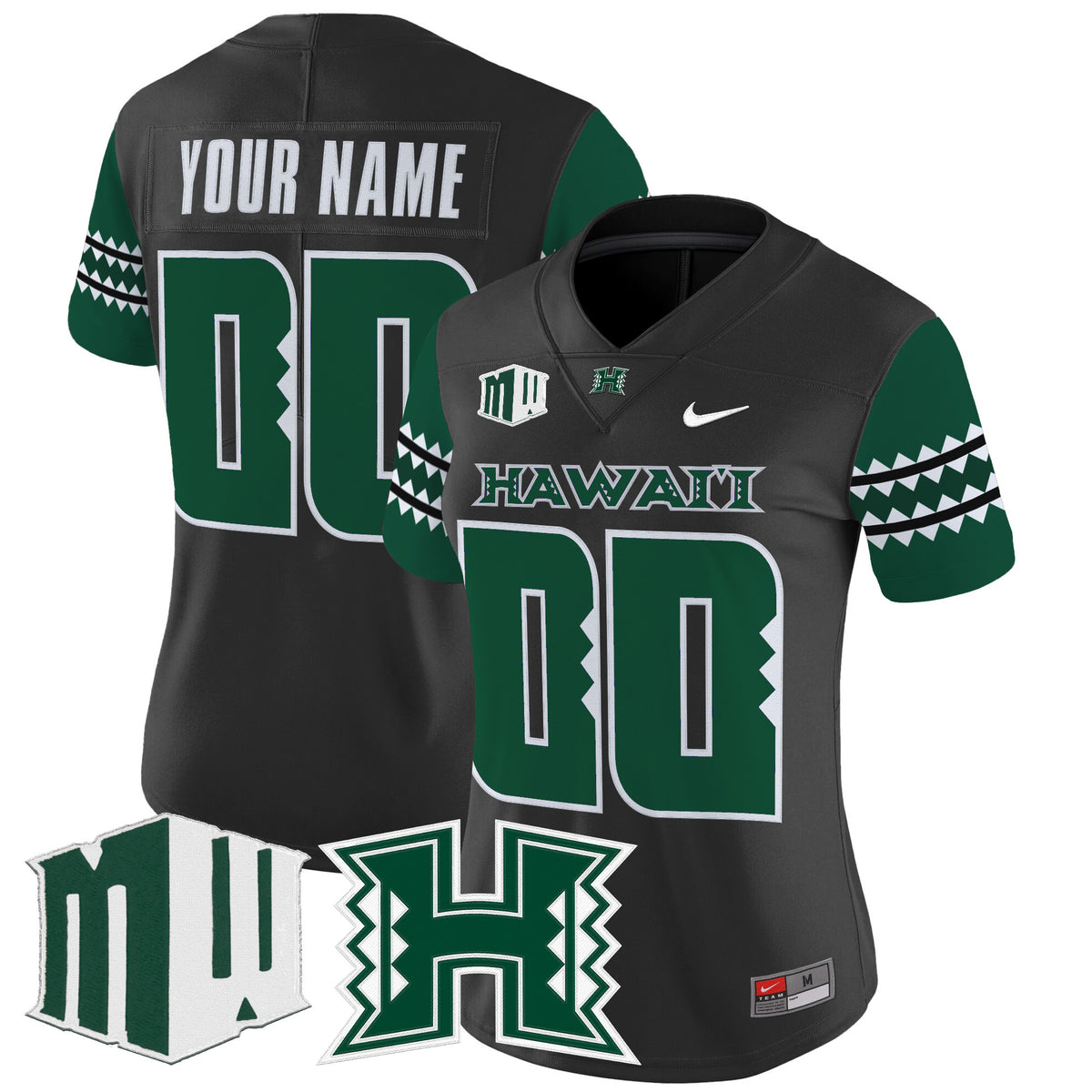 Hawai'i Rainbow Warriors 2025 Vapor Limited Custom Jersey - All Stitched