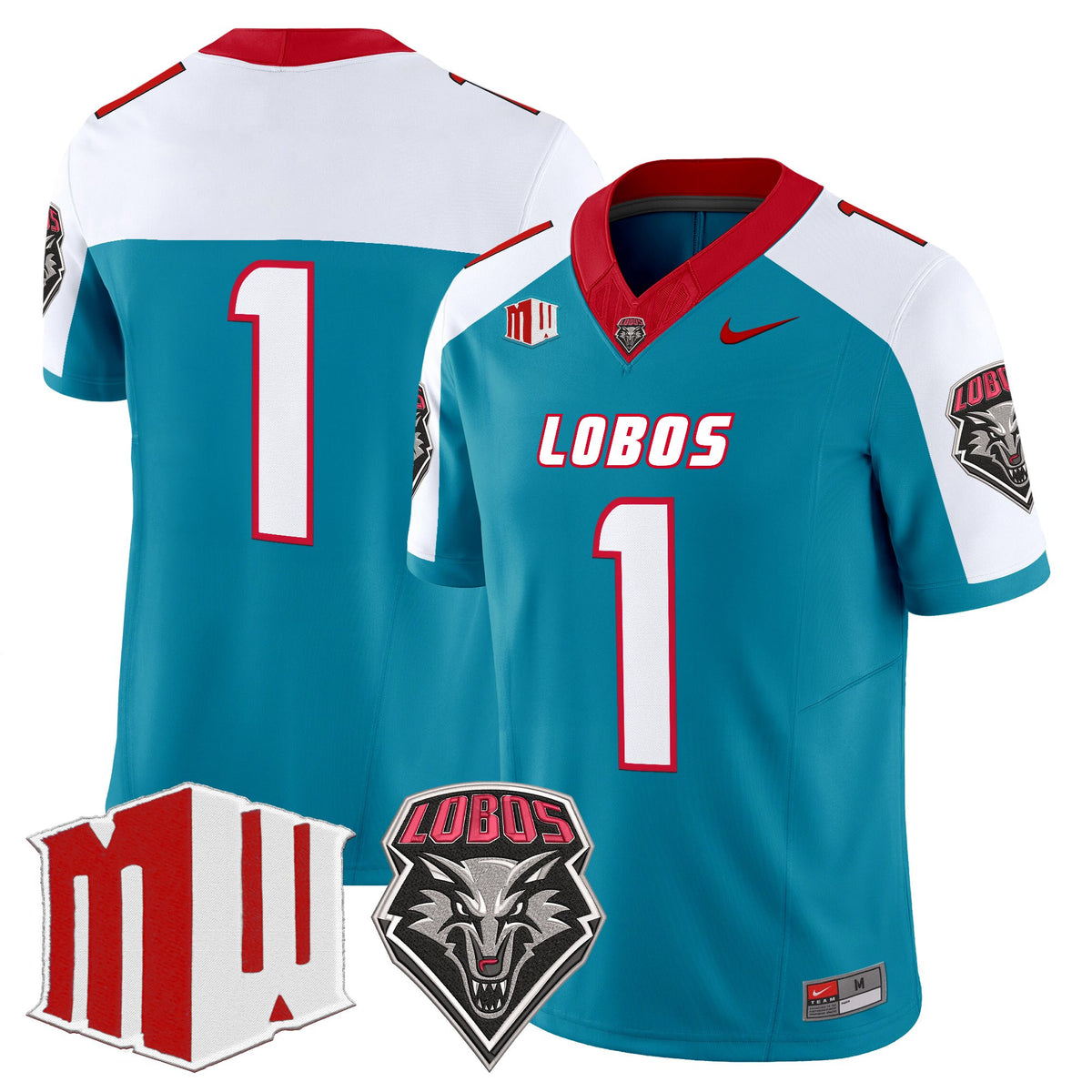 Men's New Mexico Lobos 2025 Vapor Limited Jersey - All Stitched