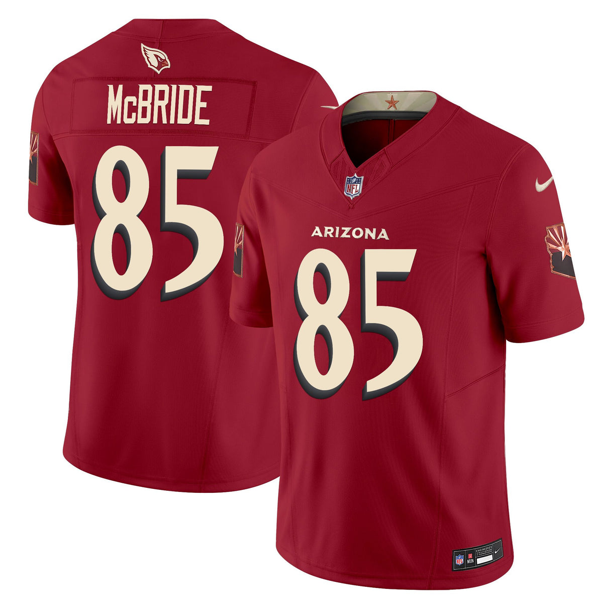 Men's Arizona Cardinals 2025 "Rivalries" Vapor Limited Jersey - All Stitched