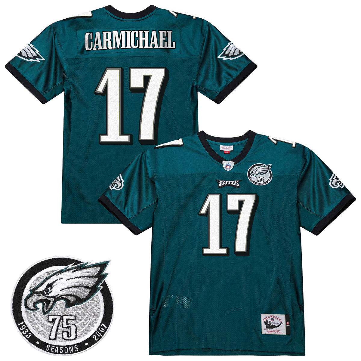 Men's Philadelphia Eagles Throwback Player Jersey - All Stitched