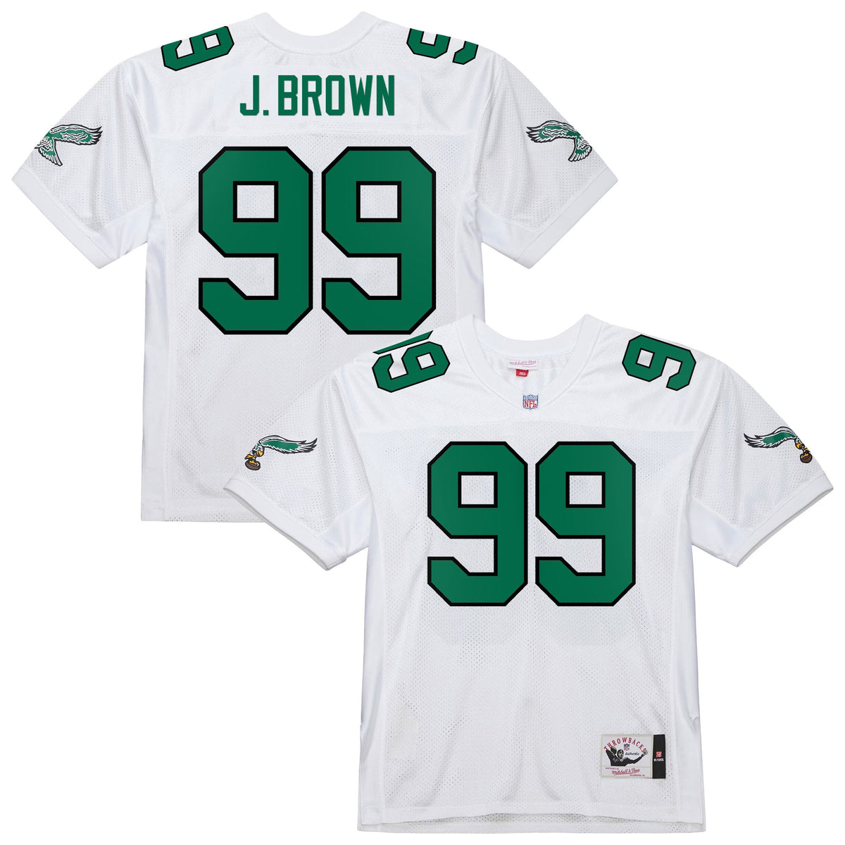 Men's Philadelphia Eagles Throwback Player Jersey - All Stitched