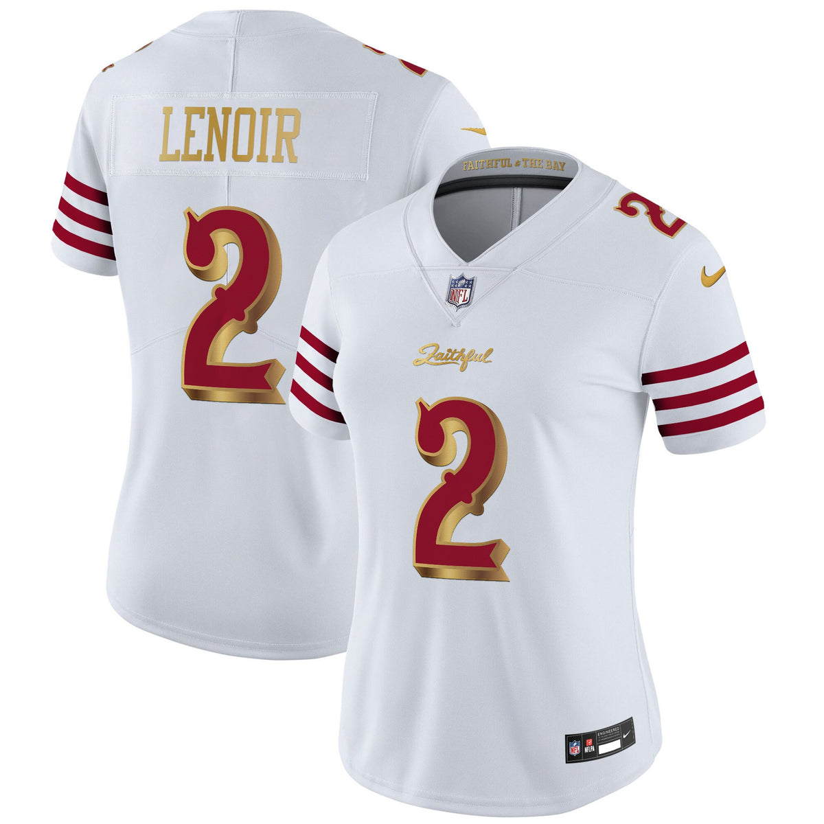 Women's San Francisco 49ers 2025 “Rivalries” Vapor Limited Jersey - All Stitched