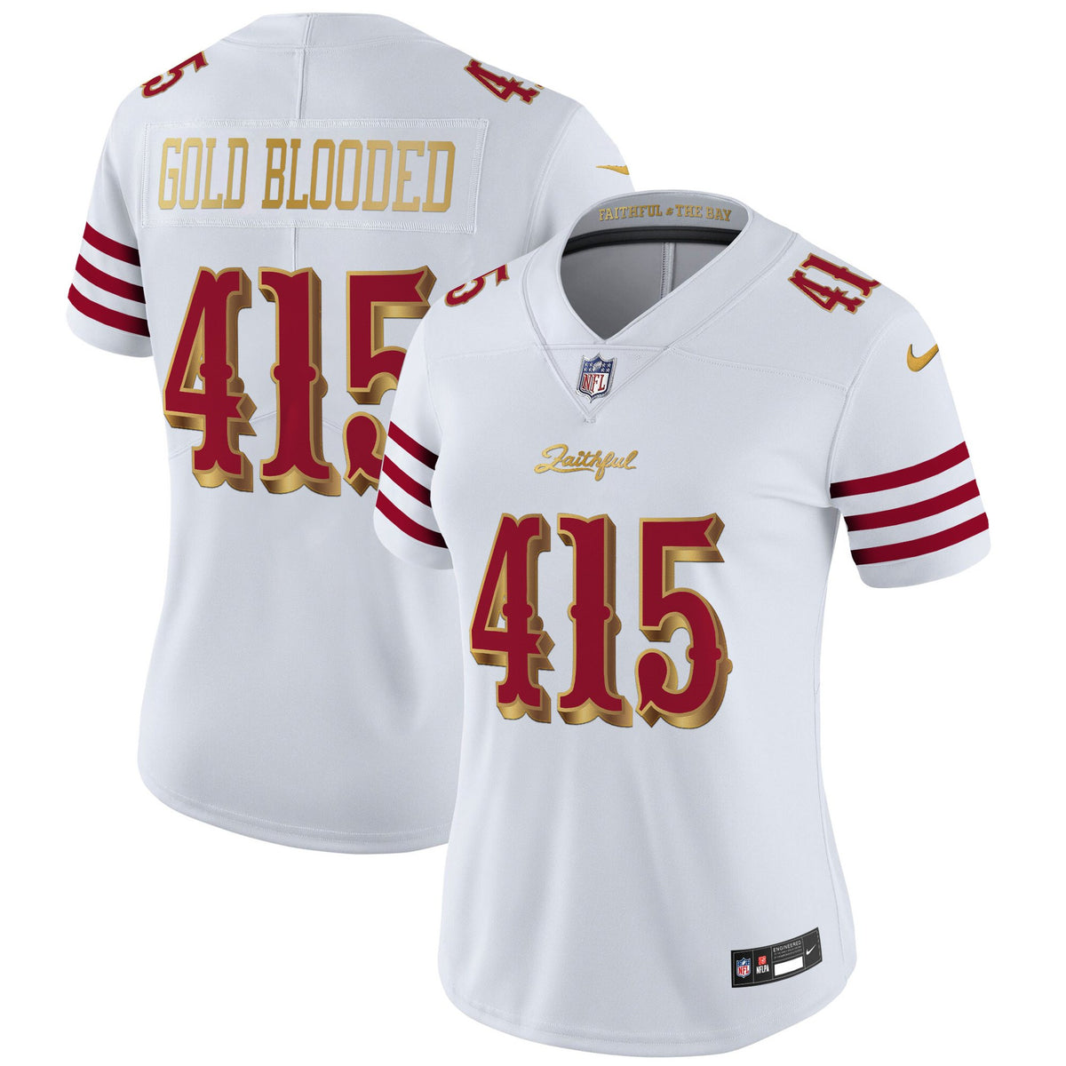 Women's San Francisco 49ers 2025 “Rivalries” Vapor Limited Jersey - All Stitched