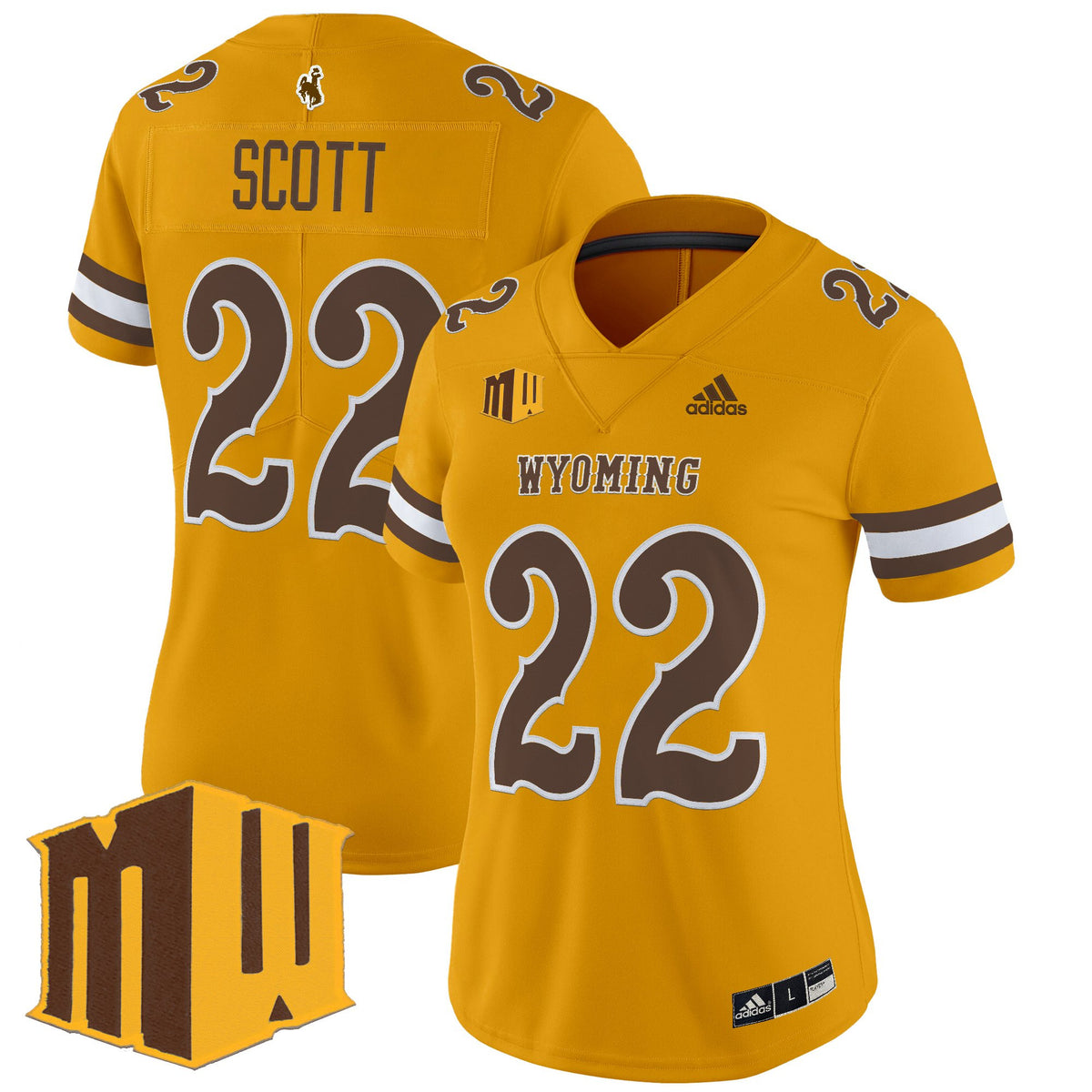 Women's Wyoming Cowboys 2025 Vapor Limited Jersey - All Stitched