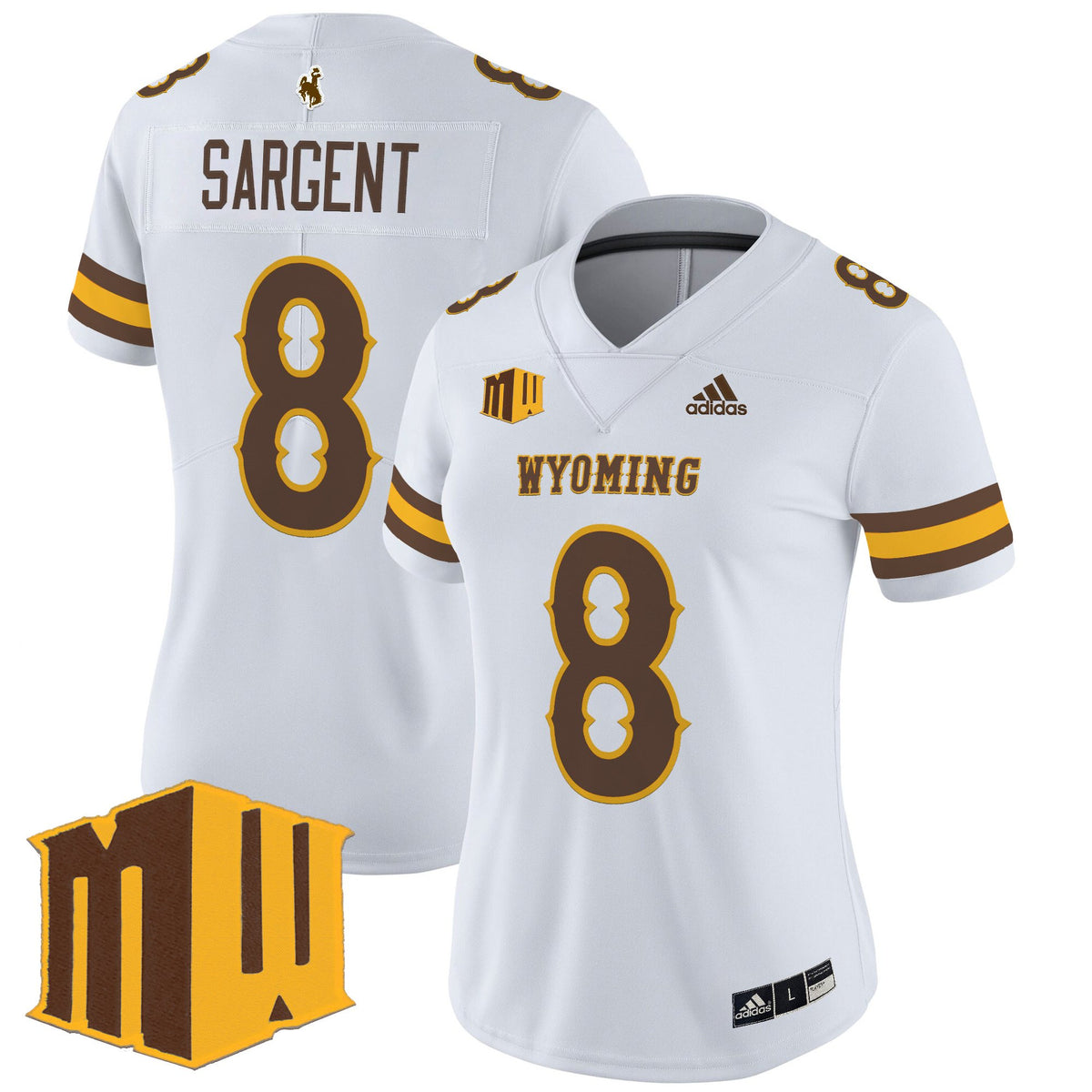 Women's Wyoming Cowboys 2025 Vapor Limited Jersey - All Stitched
