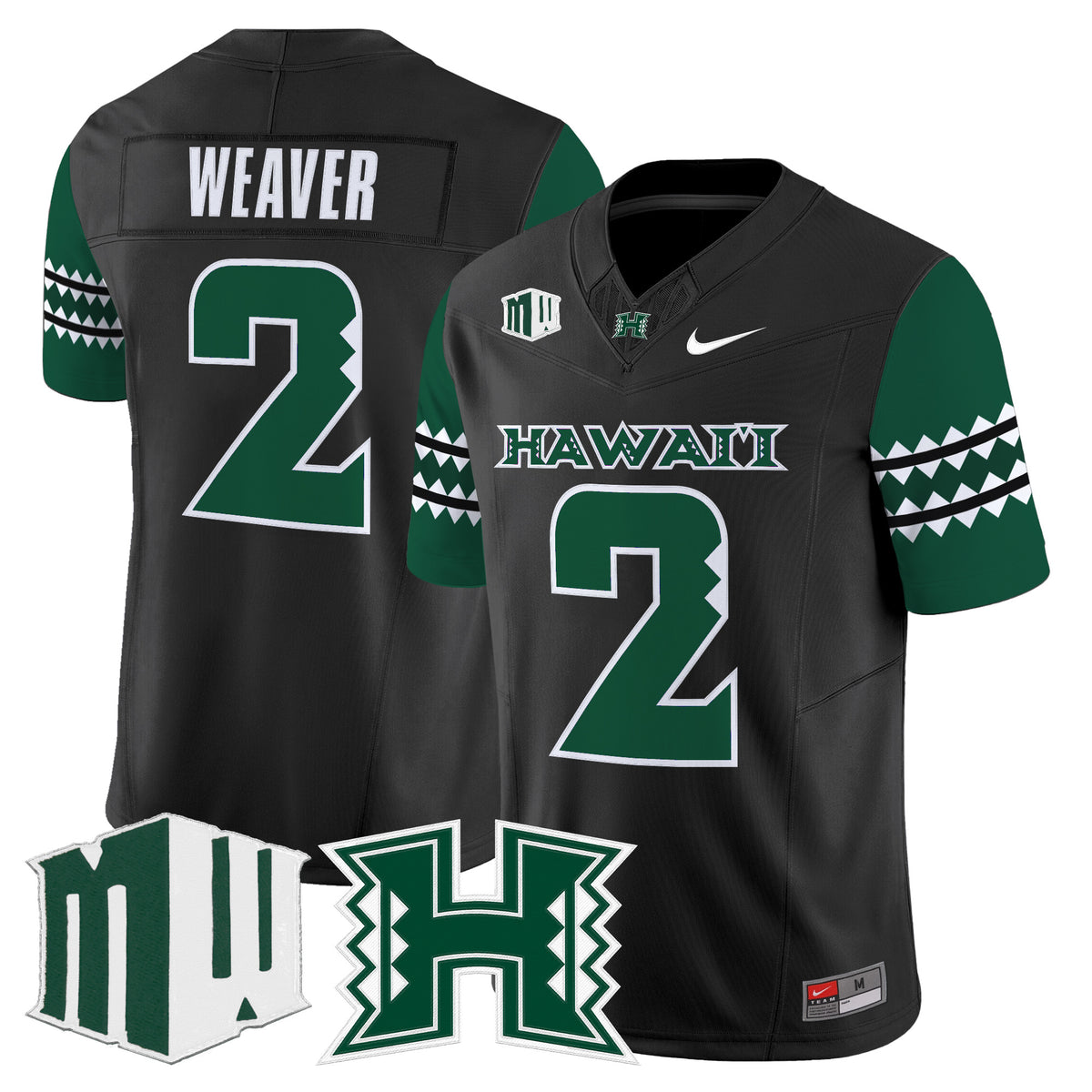 Men's Hawai'i Rainbow Warriors 2025 Vapor Limited Jersey - All Stitched