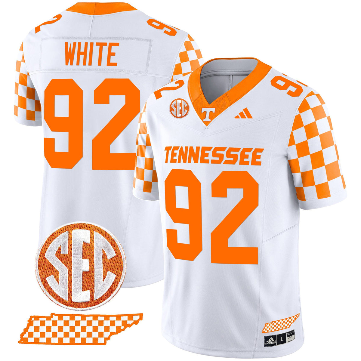 Men's Tennessee Volunteers 'Rebrand 2026' Checkerboard Vapor Limited Jersey - All Stitched