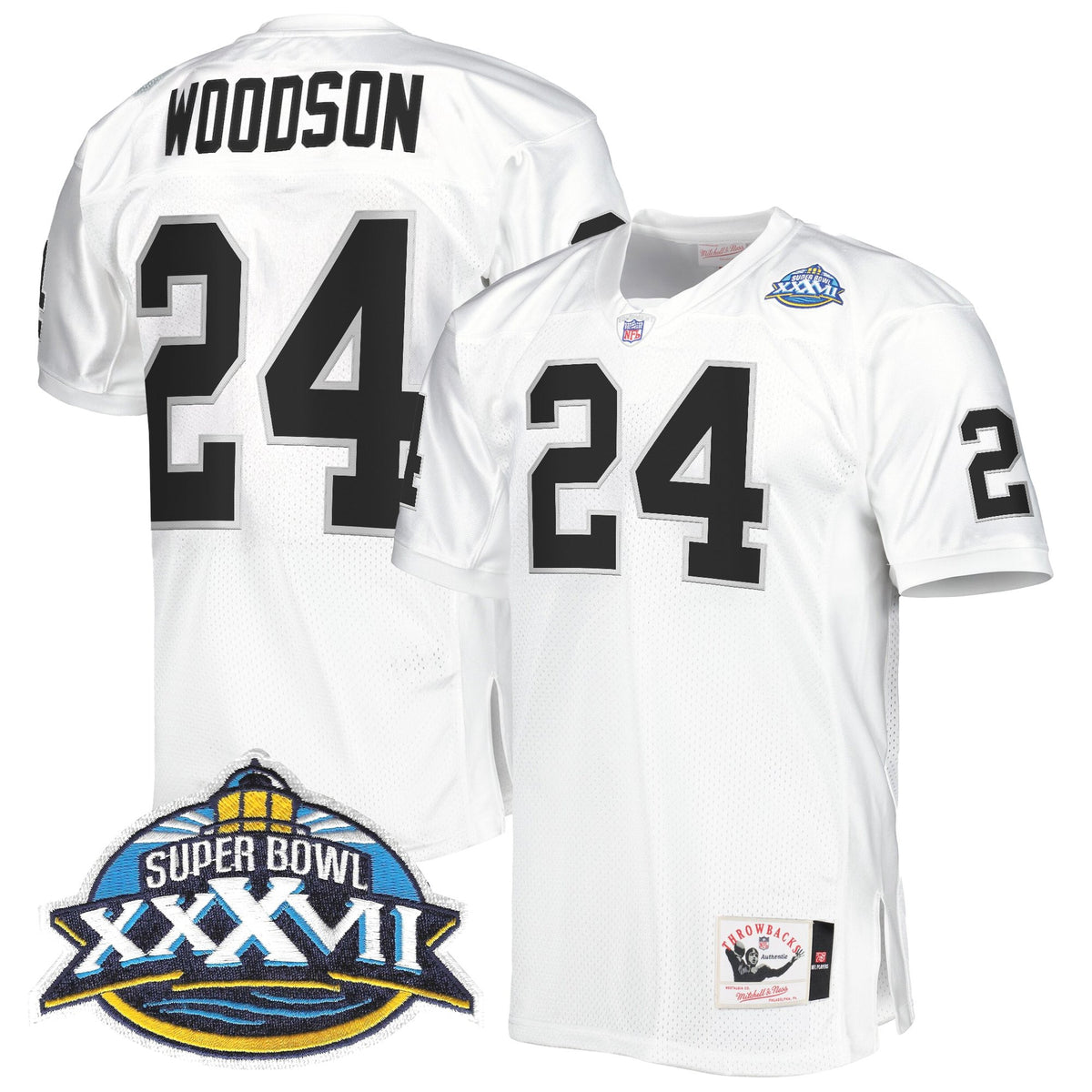 Men's Las Vegas Raiders Throwback Player Jersey - All Stitched