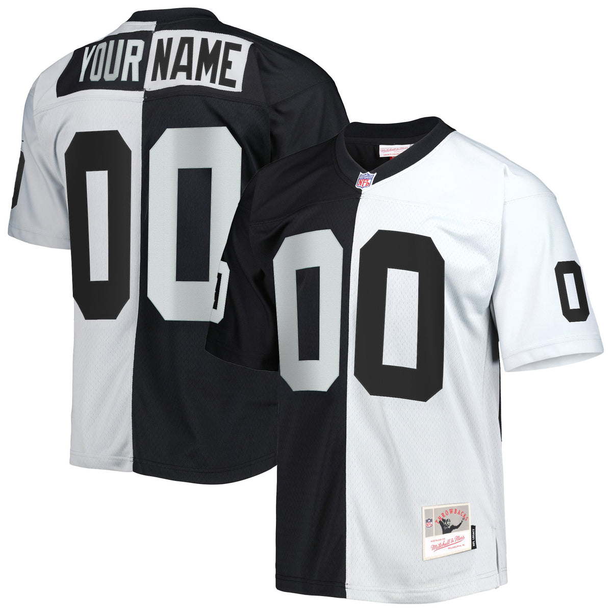 Las Vegas Raiders Throwback Custom Jersey - All Stitched
