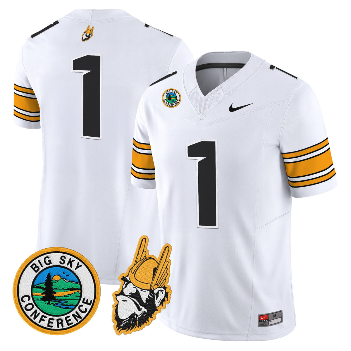 Men's Idaho Vandals 1975 Throwback Vapor Limited Jersey - All Stitched