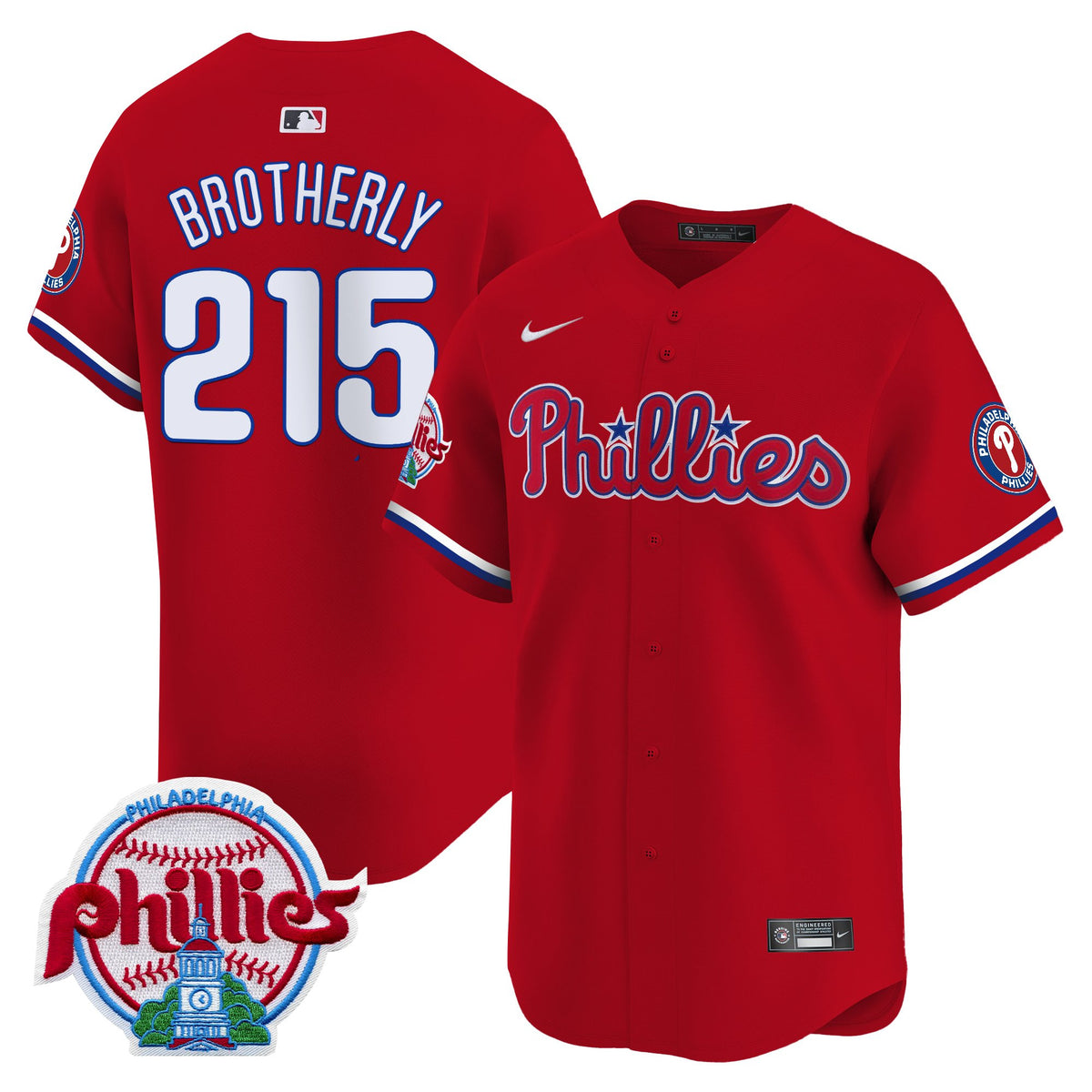 Men's Philadelphia Phillies 2025 Vapor Premier Limited Jersey - All Stitched