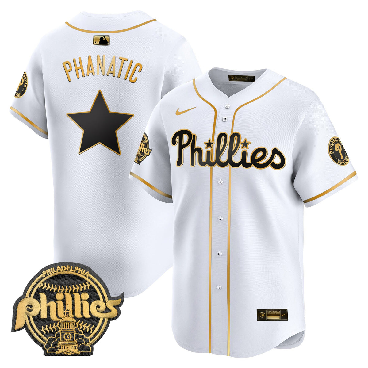 Men's Philadelphia Phillies 2025 Vapor Premier Limited Jersey - All Stitched