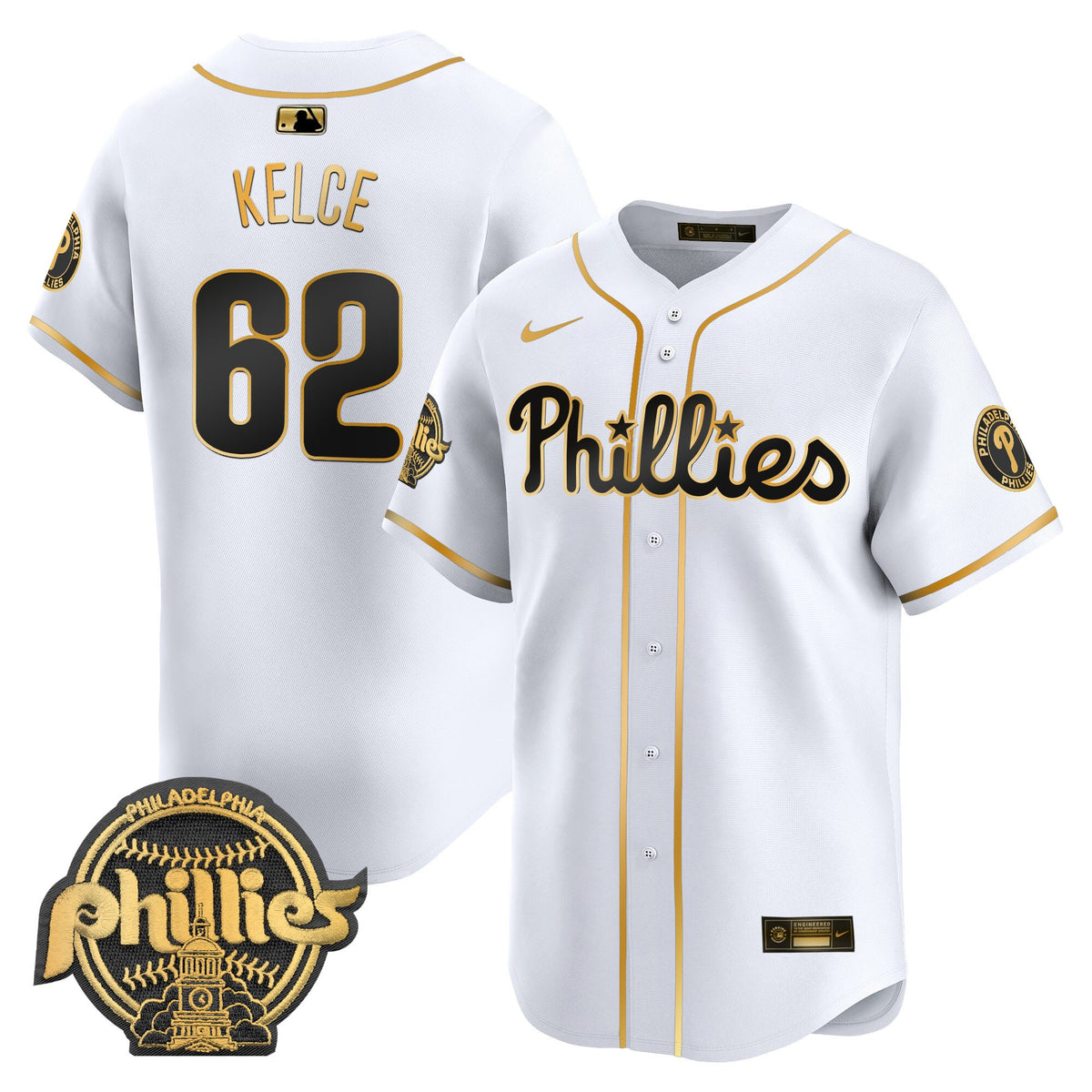 Men's Philadelphia Phillies 2025 Vapor Premier Limited Jersey - All Stitched