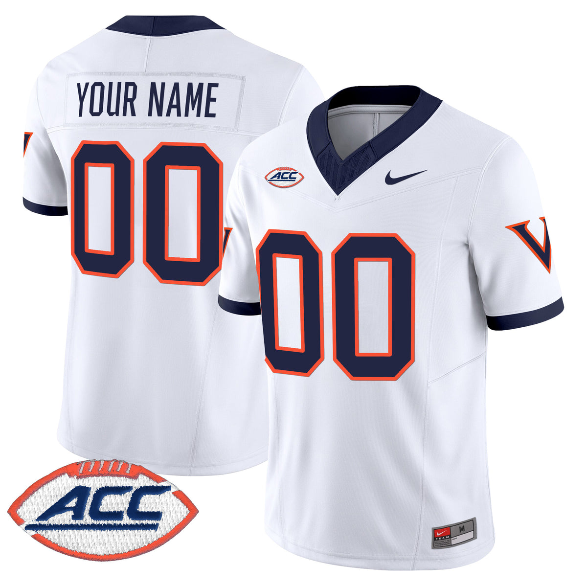 Virginia Cavaliers 1995 Throwbacks Vapor Limited Custom Jersey - All Stitched