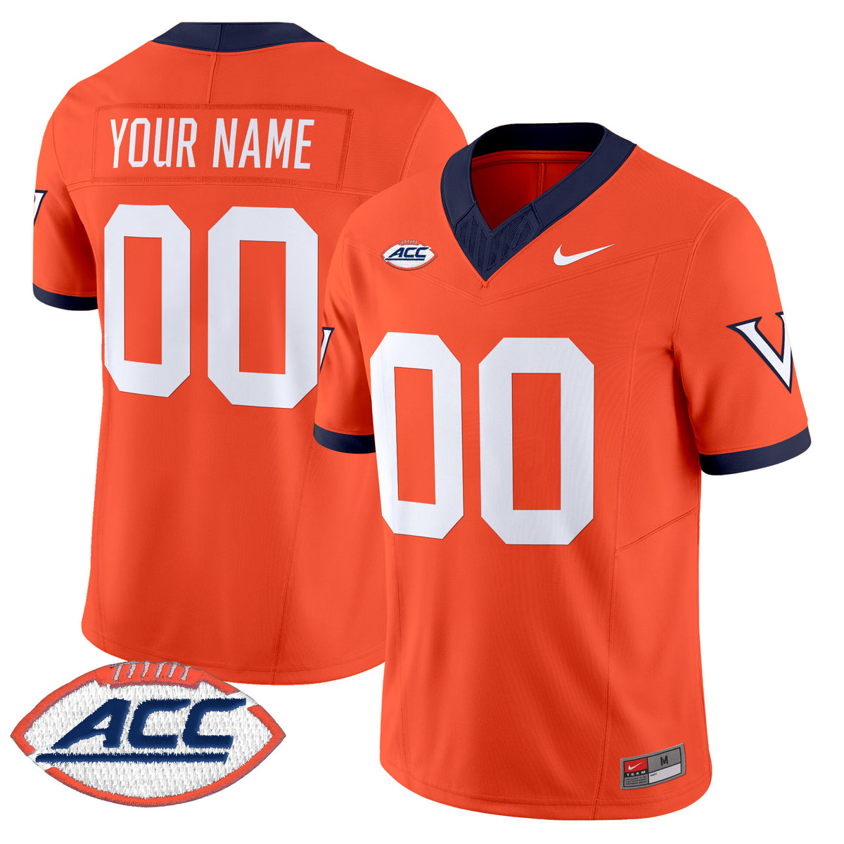 Virginia Cavaliers 1995 Throwbacks Vapor Limited Custom Jersey - All Stitched