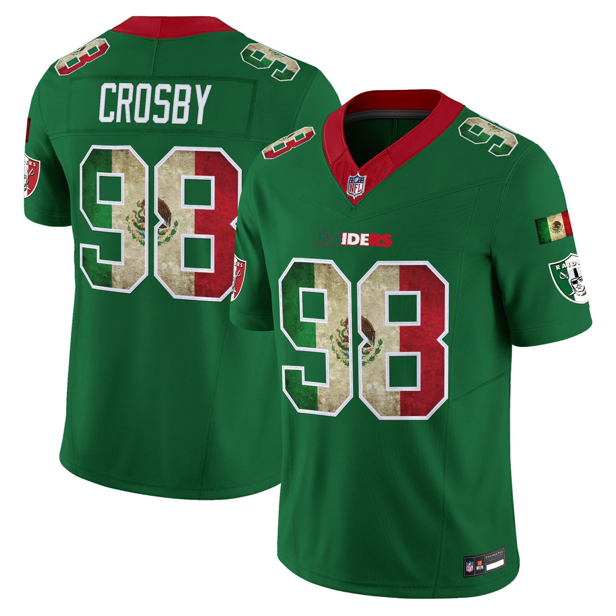 Men's Las Vegas Raiders Mexico Vapor Limited Jersey - All Stitched