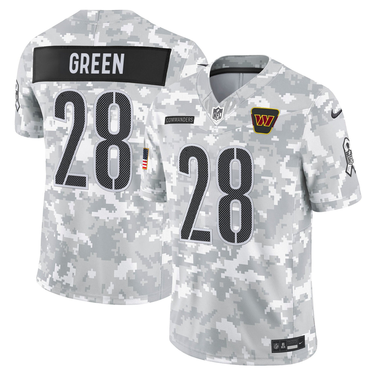 Men's Washington Commanders 2025 Salute to Service Vapor Limited Jersey - All Stitched