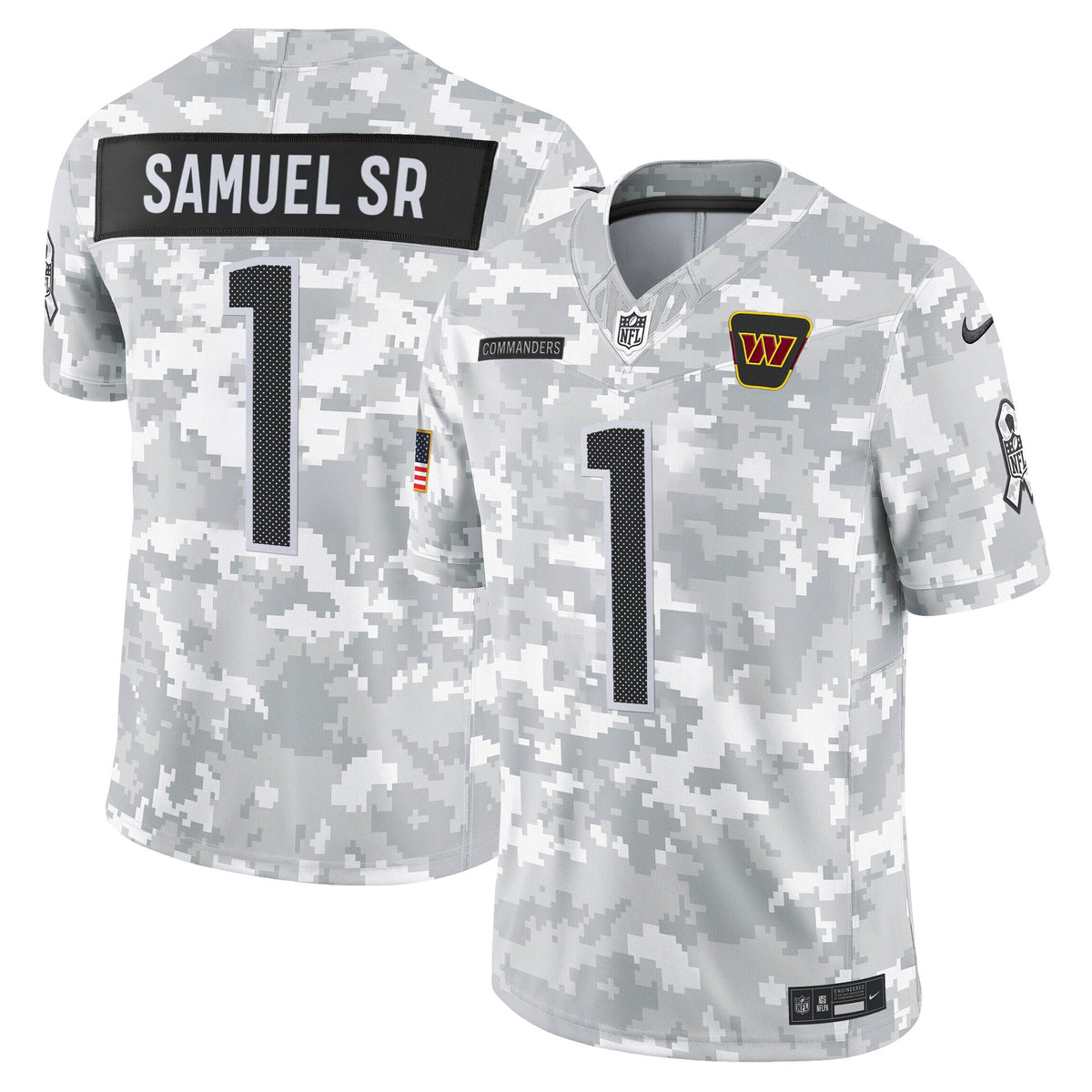 Men's Washington Commanders 2025 Salute to Service Vapor Limited Jersey - All Stitched