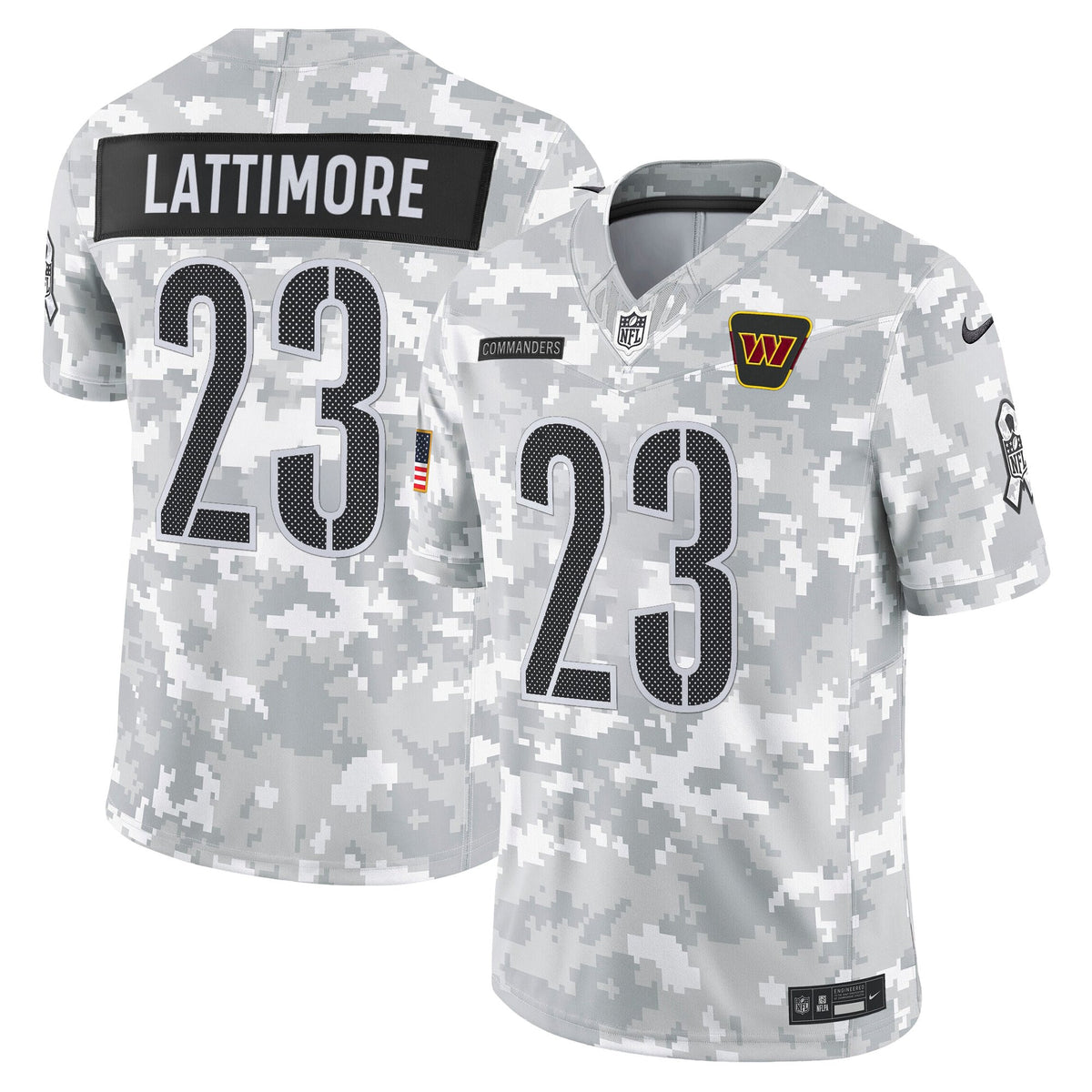 Men's Washington Commanders 2025 Salute to Service Vapor Limited Jersey - All Stitched