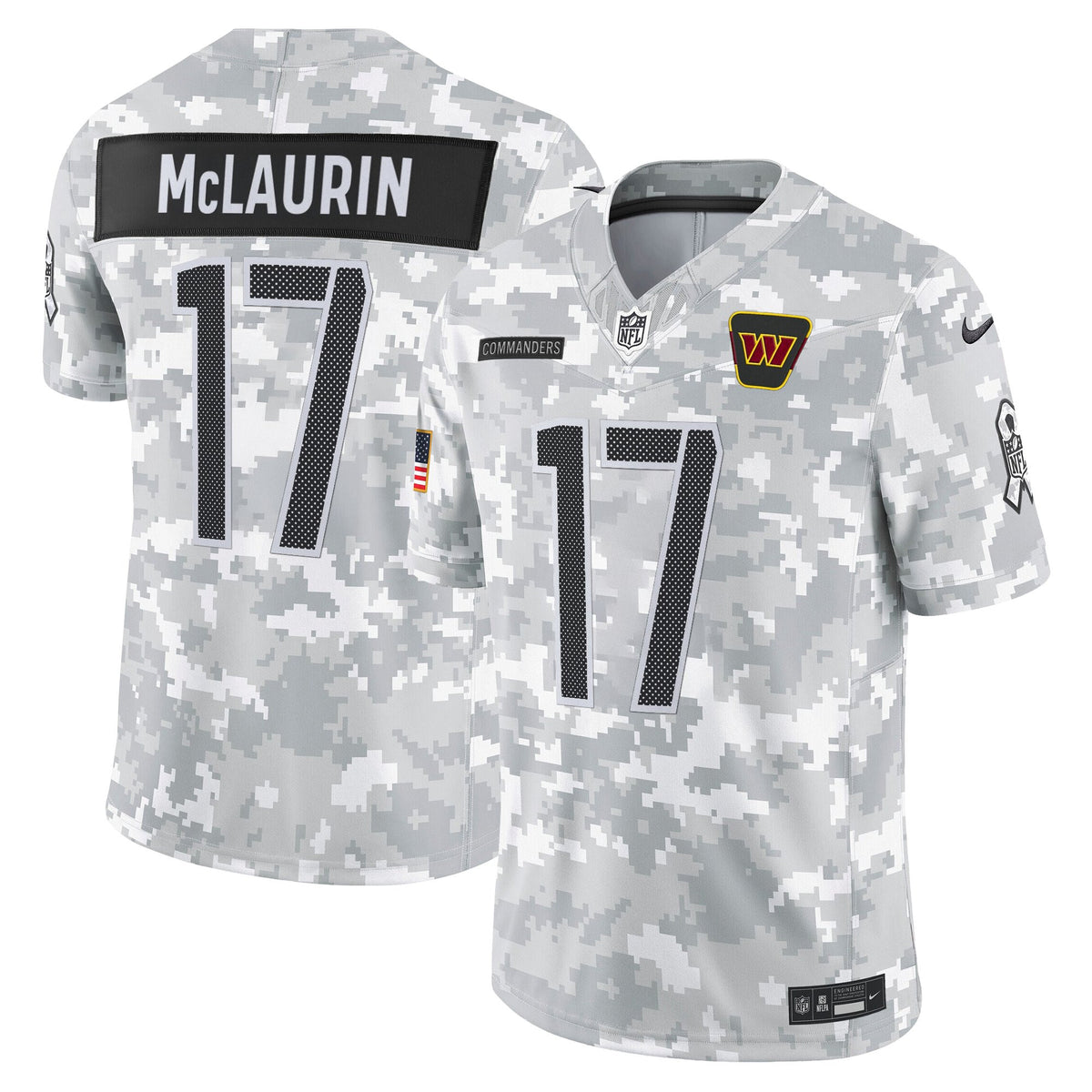 Men's Washington Commanders 2025 Salute to Service Vapor Limited Jersey - All Stitched