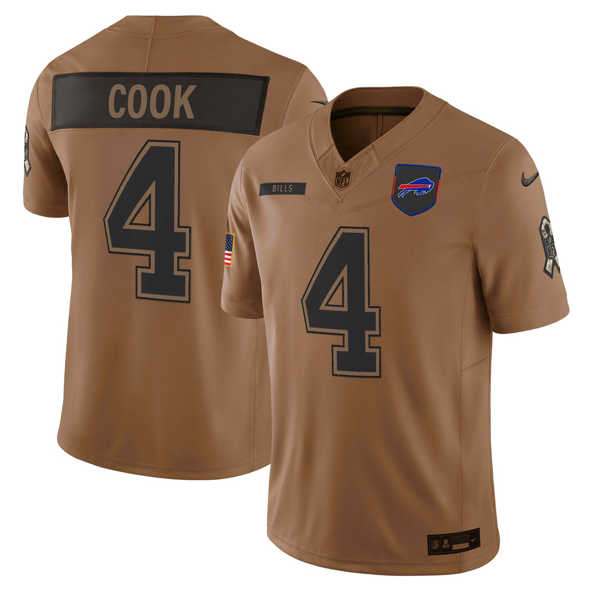 Men's Buffalo Bills 2025 Salute to Service Vapor Limited Jersey - All Stitched