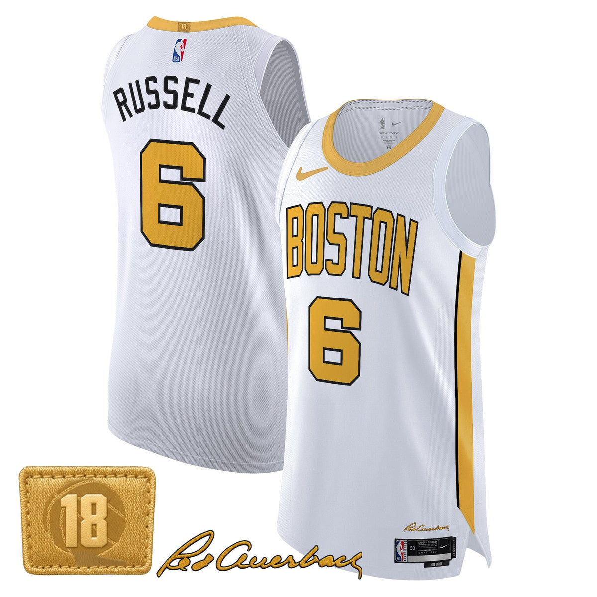 Boston Celtics 2025/26 City Edition Swingman Jersey - All Stitched