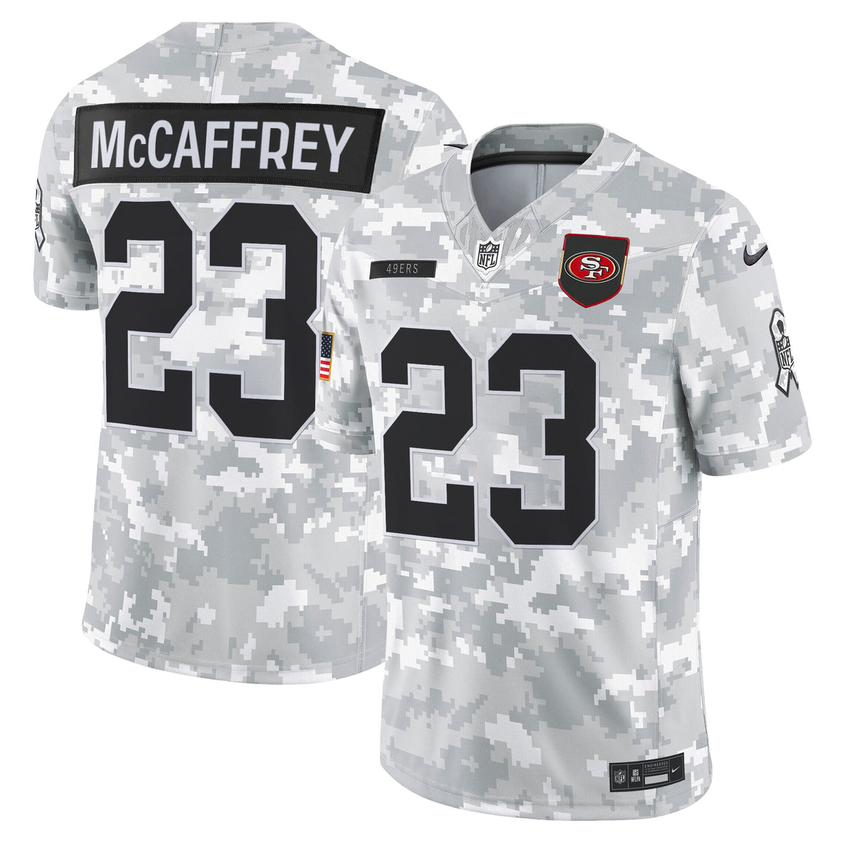Men's San Francisco 49ers 2025 Salute to Service Vapor Limited Jersey - All Stitched