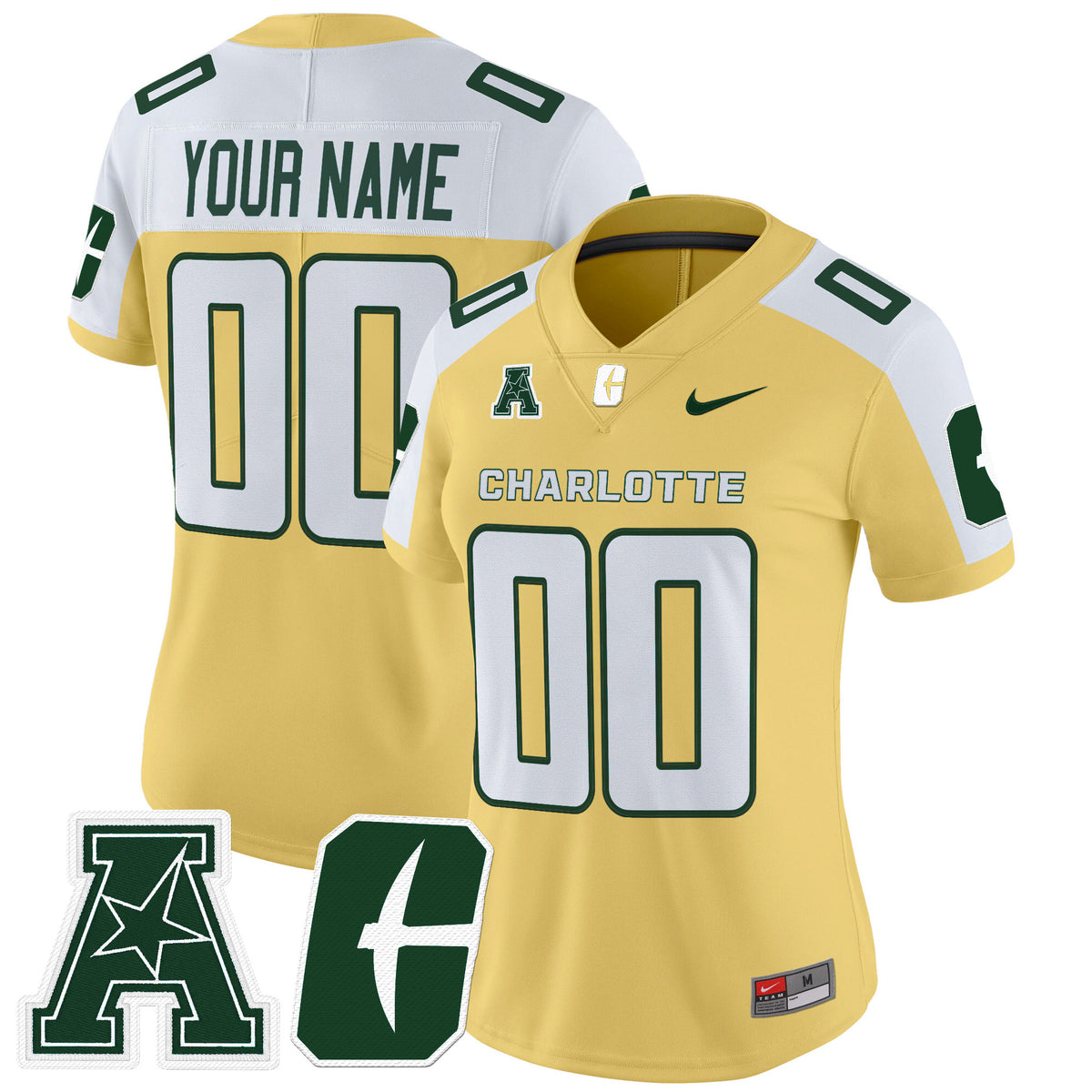 Charlotte 49ers 2025 Vapor Limited Custom Jersey - All Stitched