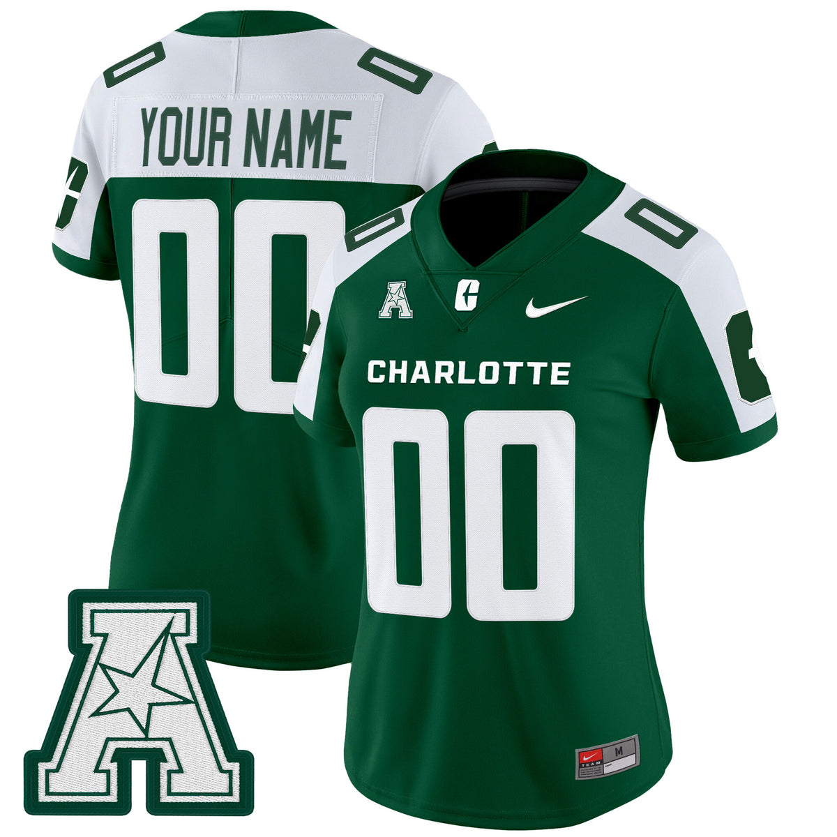 Charlotte 49ers 2025 Vapor Limited Custom Jersey - All Stitched
