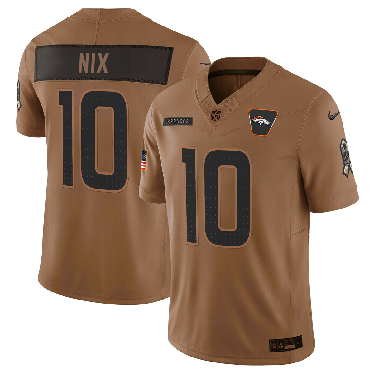 Men's Denver Broncos 2025 Salute to Service Vapor Limited Jersey - All Stitched