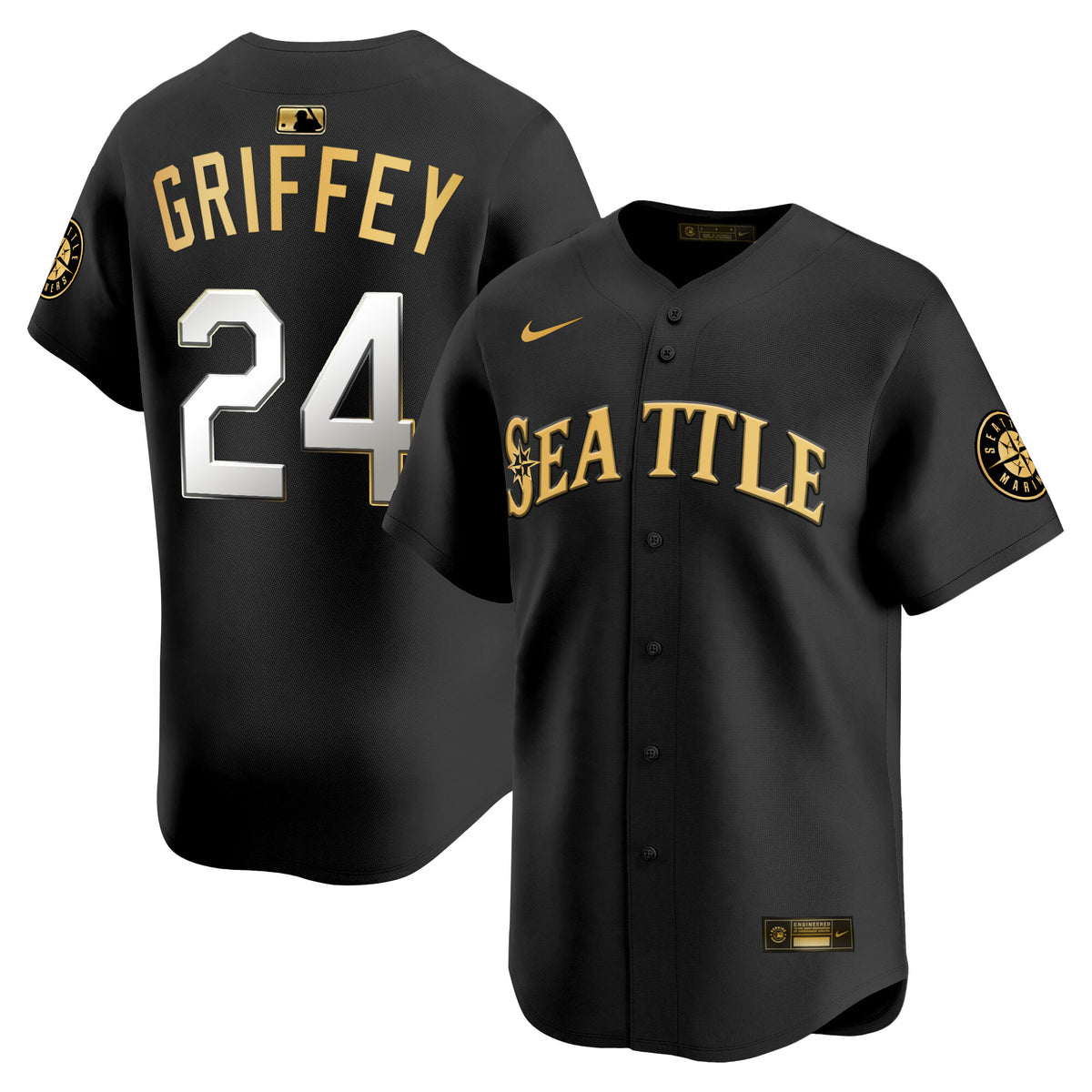 Men's Seattle Mariners 2025 Vapor Premier Limited Jersey V2 - All Stitched