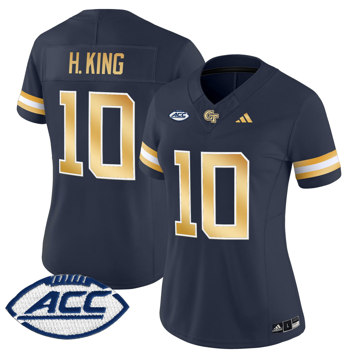 Women's Georgia Tech Yellow Jackets 2025 Vapor Limited Jersey - All stitched
