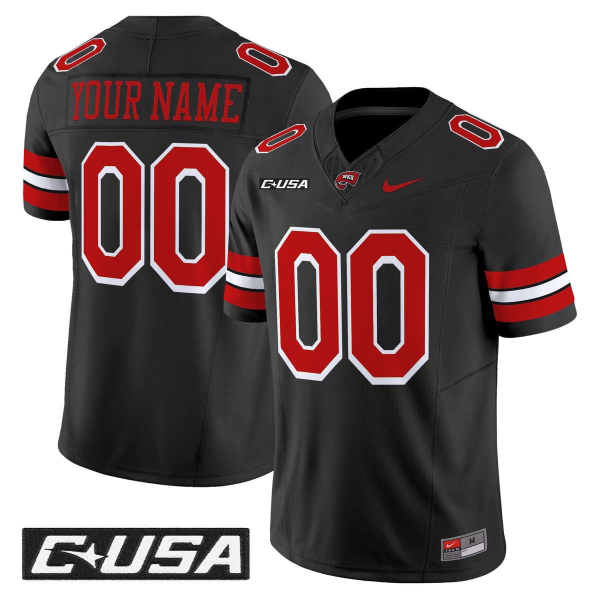 Western Kentucky Hilltoppers 2025 Vapor Limited Custom Jersey - All Stitched