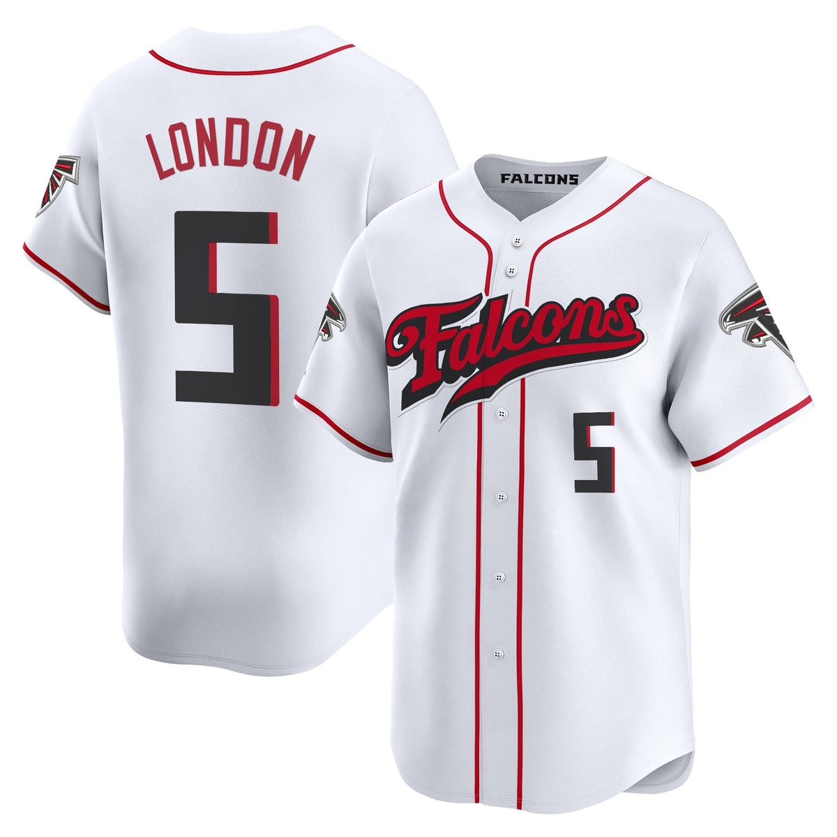 Men's Atlanta Falcons 2025 Vapor Limited Baseball Jersey - All Stitched