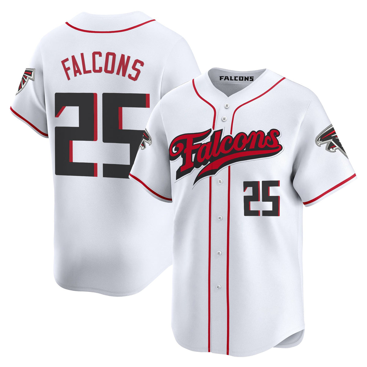 Men's Atlanta Falcons 2025 Vapor Limited Baseball Jersey - All Stitched