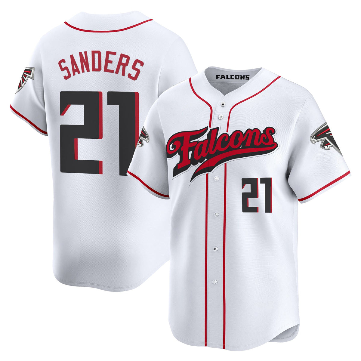 Men's Atlanta Falcons 2025 Vapor Limited Baseball Jersey - All Stitched